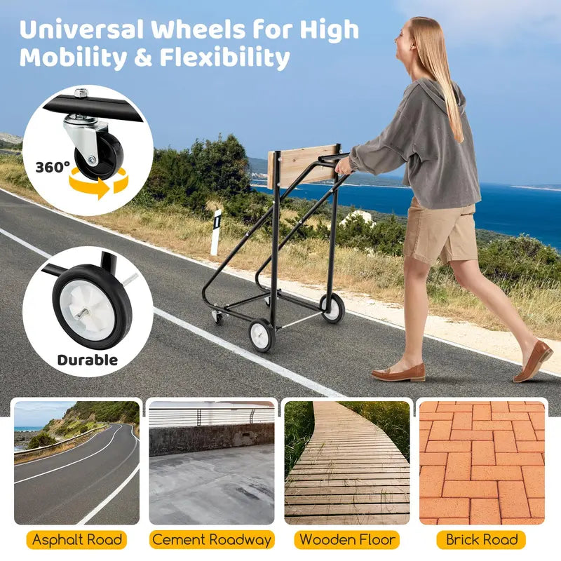 Sturdy Outboard Motor Stand for Secure Storage, Maintenance & Boat Engine Support