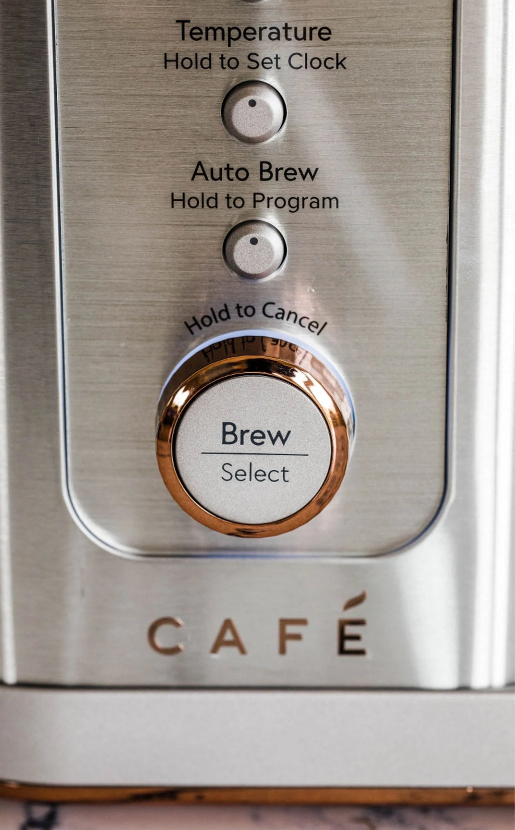 Café - Smart Drip 10-Cup Coffee Maker with WiFi - Brushed Stainless