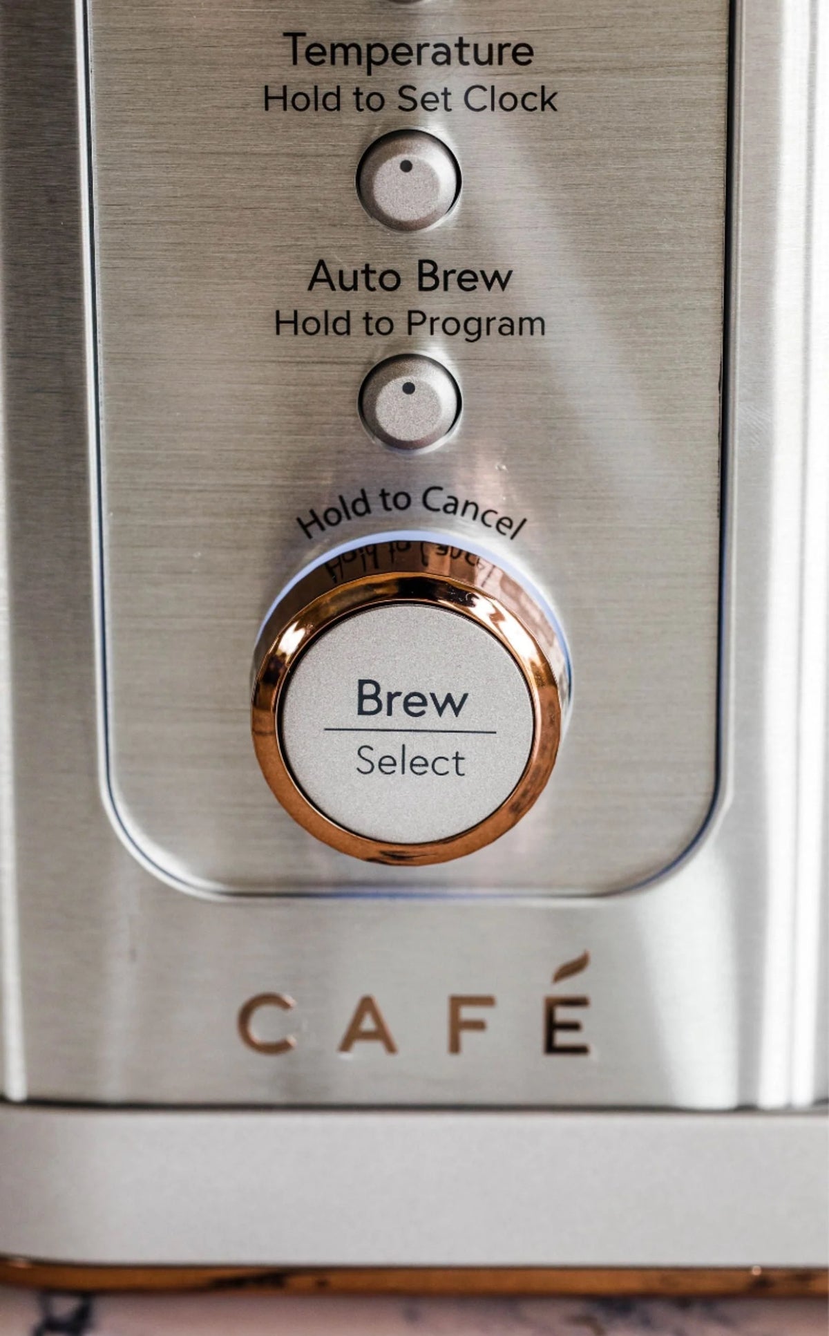 Café - Smart Drip 10-Cup Coffee Maker with WiFi - Brushed Stainless