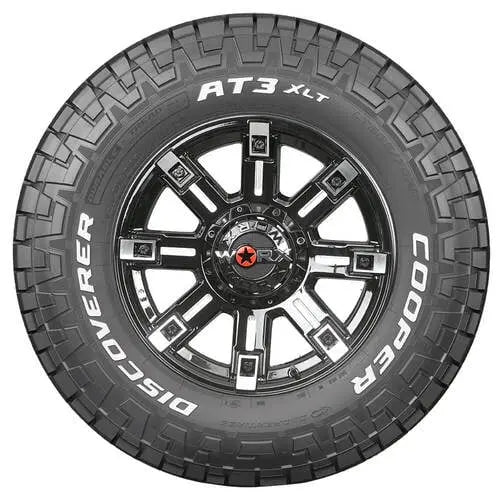 Cooper Discoverer AT3 XLT LT275/70R18 E-Rated All-Terrain Tire  18-Inch, Load Range E, White Lettering