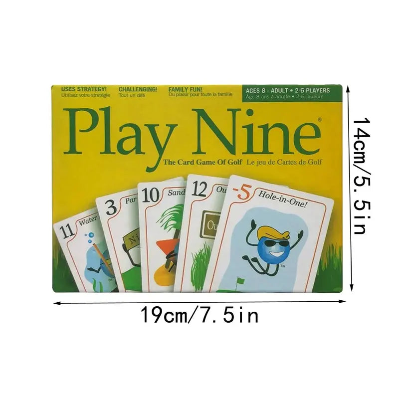 Tysmin Laoniu Golf-Inspired Card Game – Strategic Family Fun, Portable & Social Entertainment