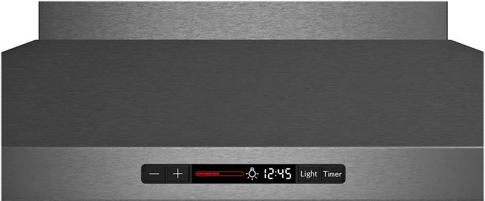 Bosch - 800 Series 36" Convertible Range Hood - Black stainless steel