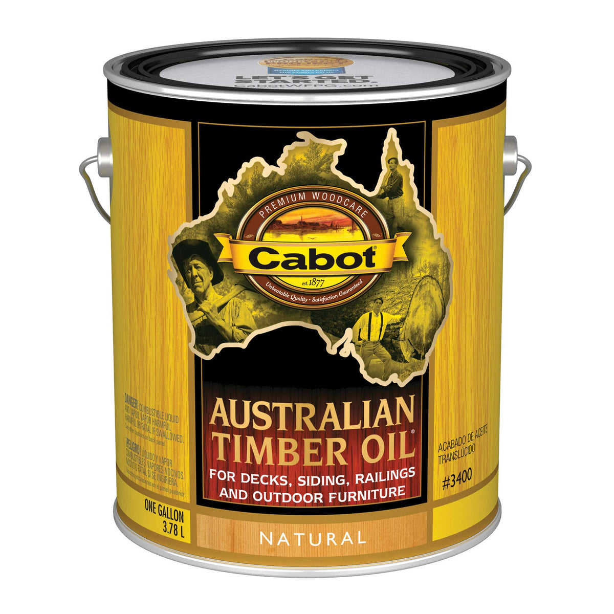 Cabot 1 Gallon Natural Australian Timber Oil