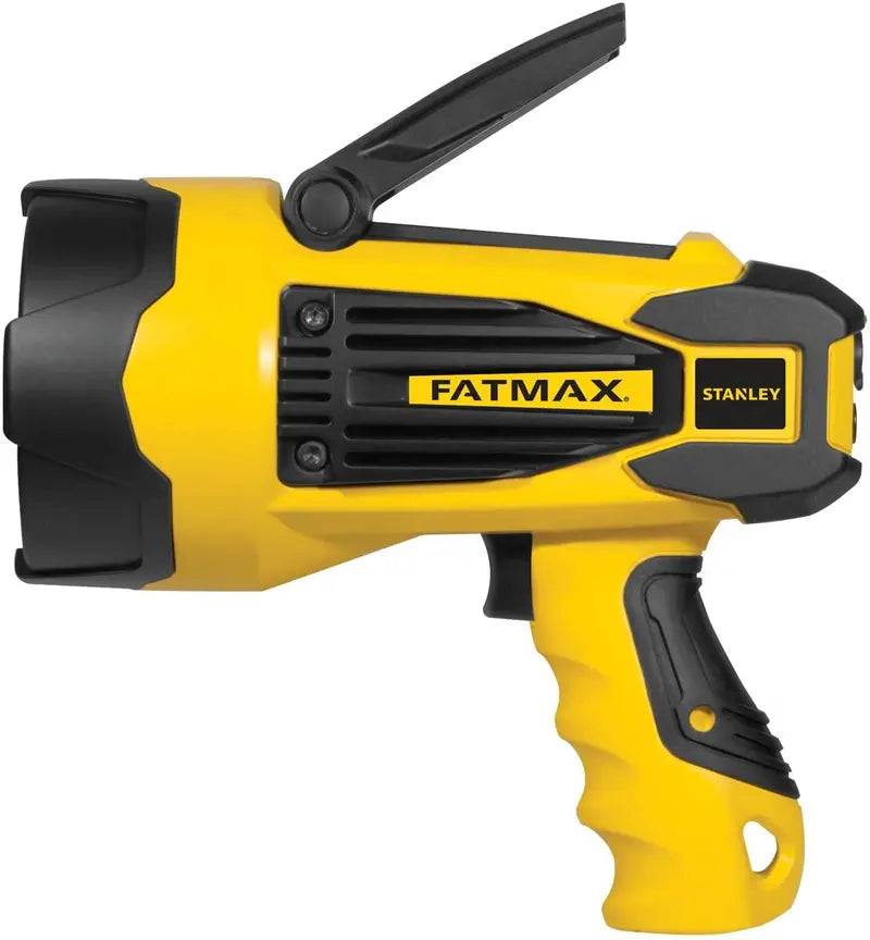 STANLEY FATMAX 2200 Lumen LED Spotlight, Rechargeable, Ultra-Bright, Lithium Ion, with USB Charger, Ideal for Emergencies & Outdoor Use