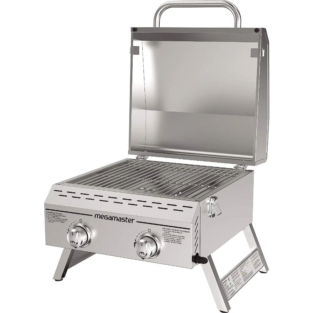Megamaster Premium Outdoor Cooking 2-Burner Grill