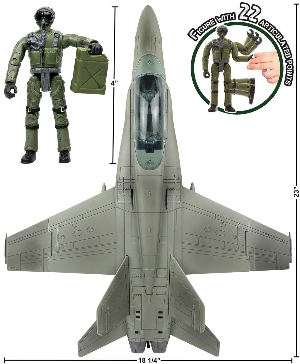 Click Play Military Fighter Accessories