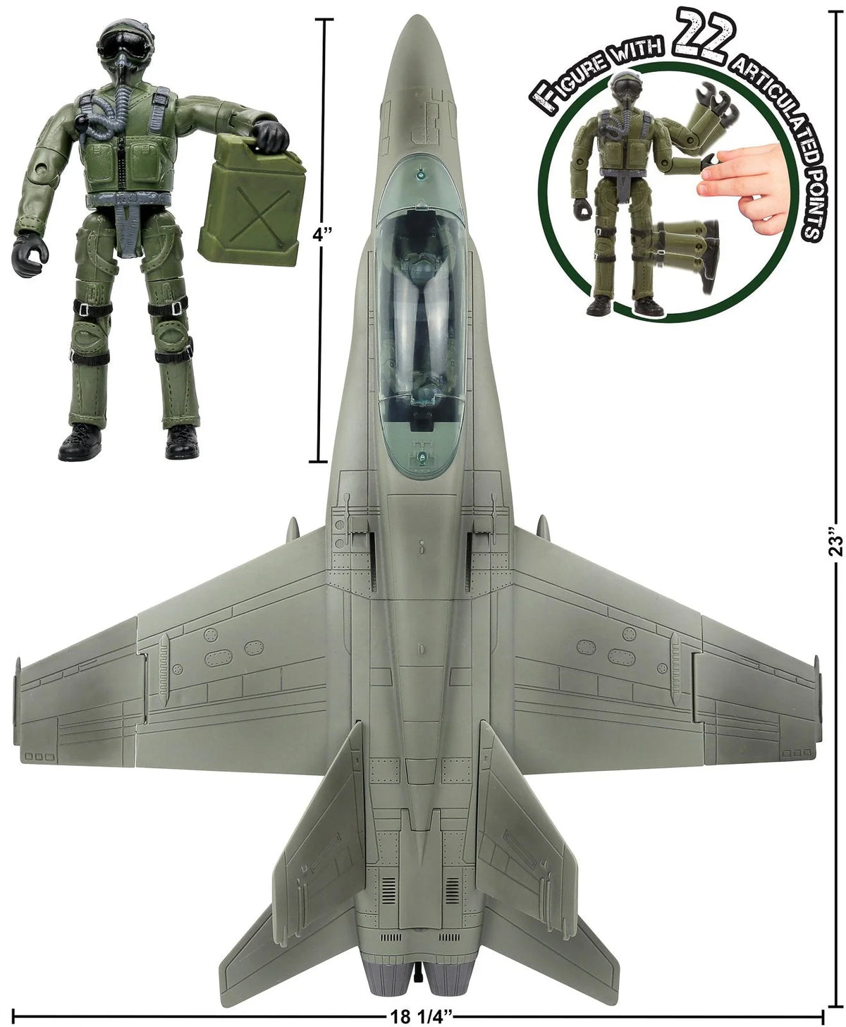 Click Play Military Fighter Accessories