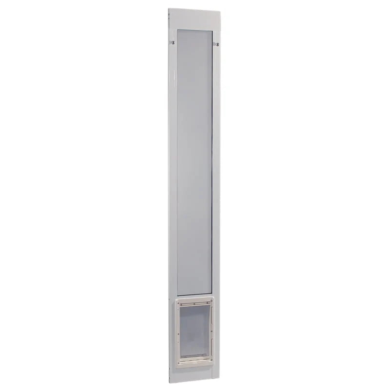 Ideal Pet Glass Pet Door, Aluminum, 77.6 in. H X 11.5 in. W
