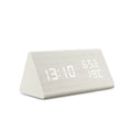 Digital LED Alarm Clock with Room Temperature Readout & Dual Alarms
