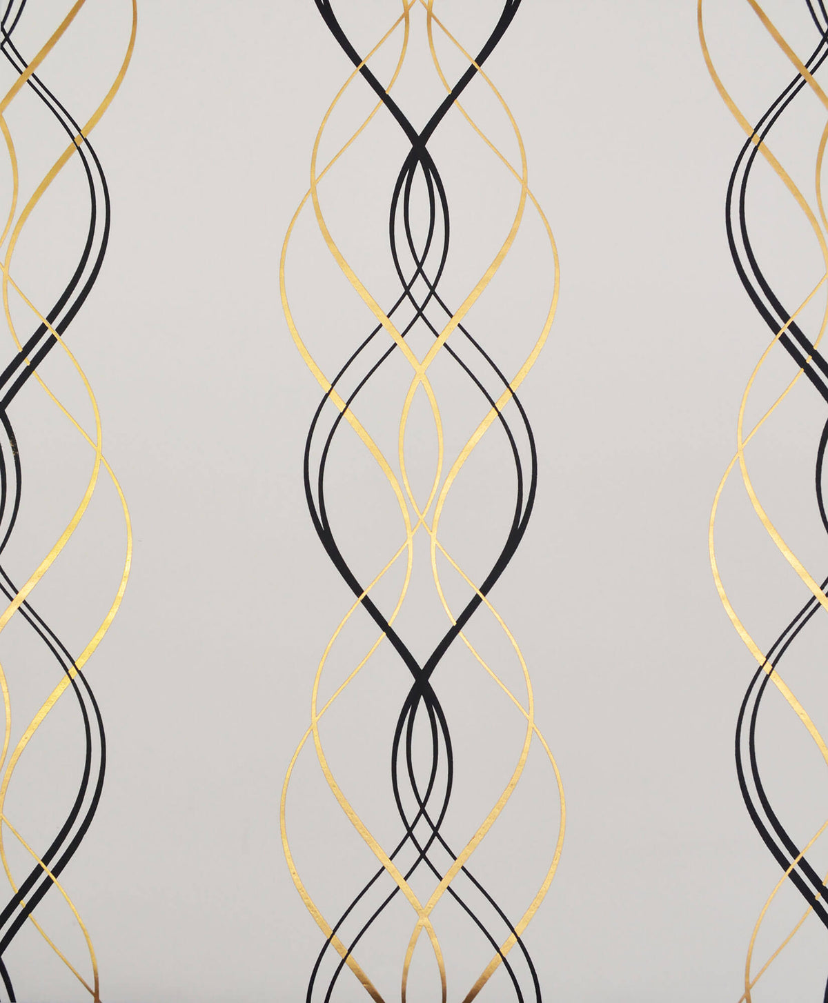 York Wallcoverings NW354-1 Aurora 56 9/10 Sq. ft. Metallic Non-Pasted Synthetic Black