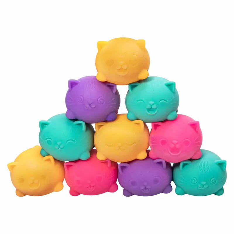 Teenie NeeDoh Cool Cats – Mini Cat-Shape Sensory Toy