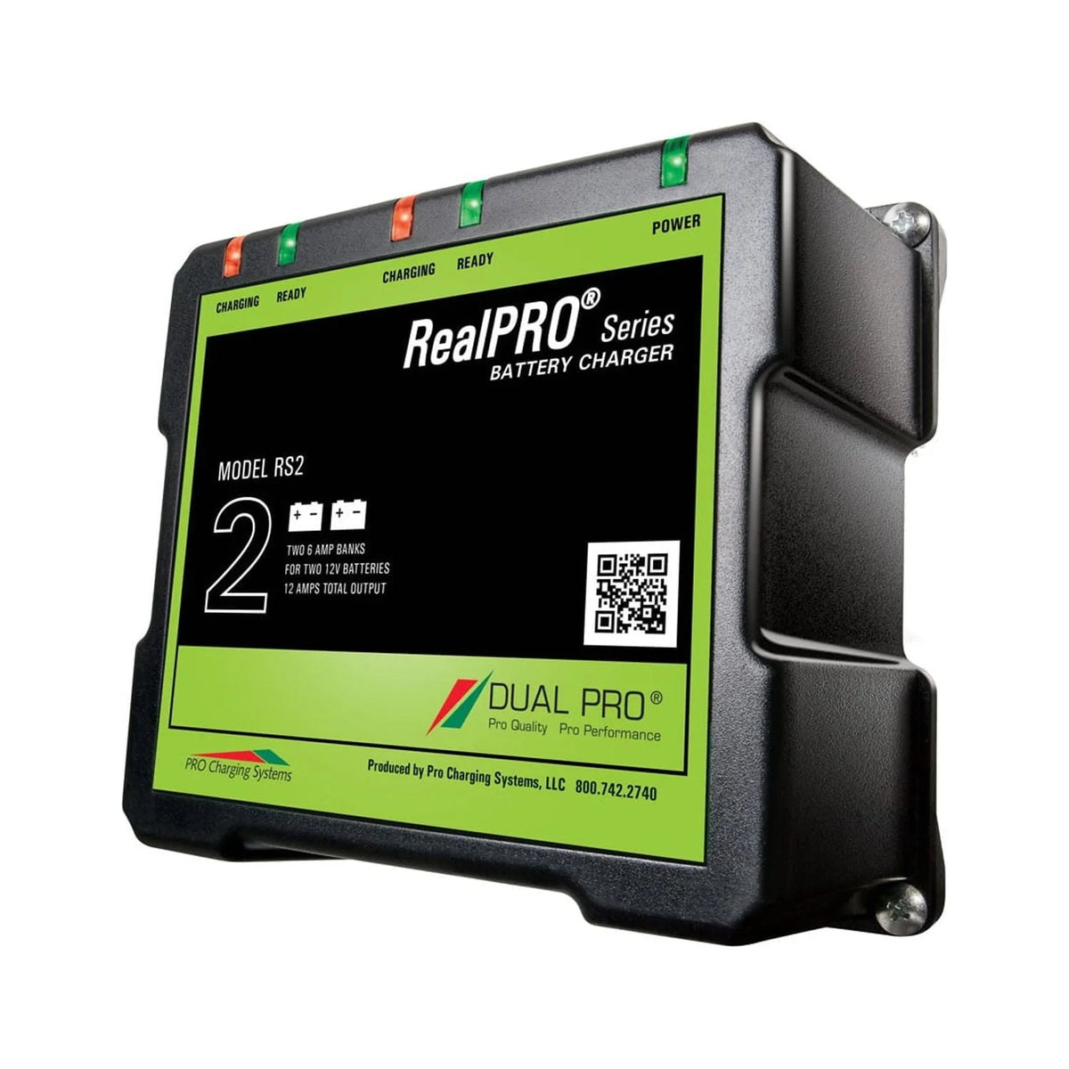 Dual Pro RealPRO Series Battery Charger - 12A - 2-6A-Banks - 12V/24V