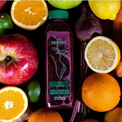 Squeezed 5-Day Juice Cleanse Program – Cold-Pressed Organic Detox Plan for Wellness and Household Health