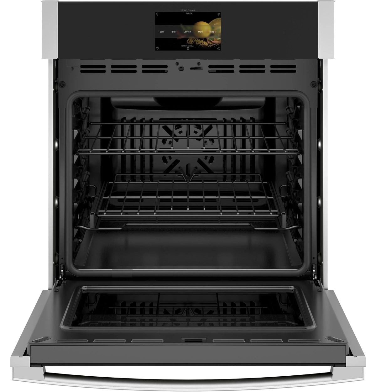 GE APPLIANCES PKS7000SNSS SINGLE WALL ELECTRIC OVEN Black Stainless Steel