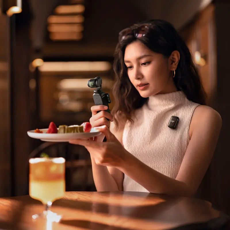 DJI Osmo Pocket 3 Creator Combo  4K Rotatable Gimbal Camera with 3-Axis Stabilization and Touchscreen
