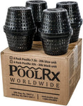 PoolRx Algaecide System – 4-Pack for Pools 20,000–30,000 Gallons