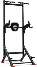 Sportsroyals Power Tower Pulp Up Bar Station – 450 lb Capacity Tilted Immersion Trainer