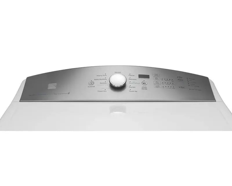 Top-Loading Washing Machine – Energy-Efficient White Laundry Appliance