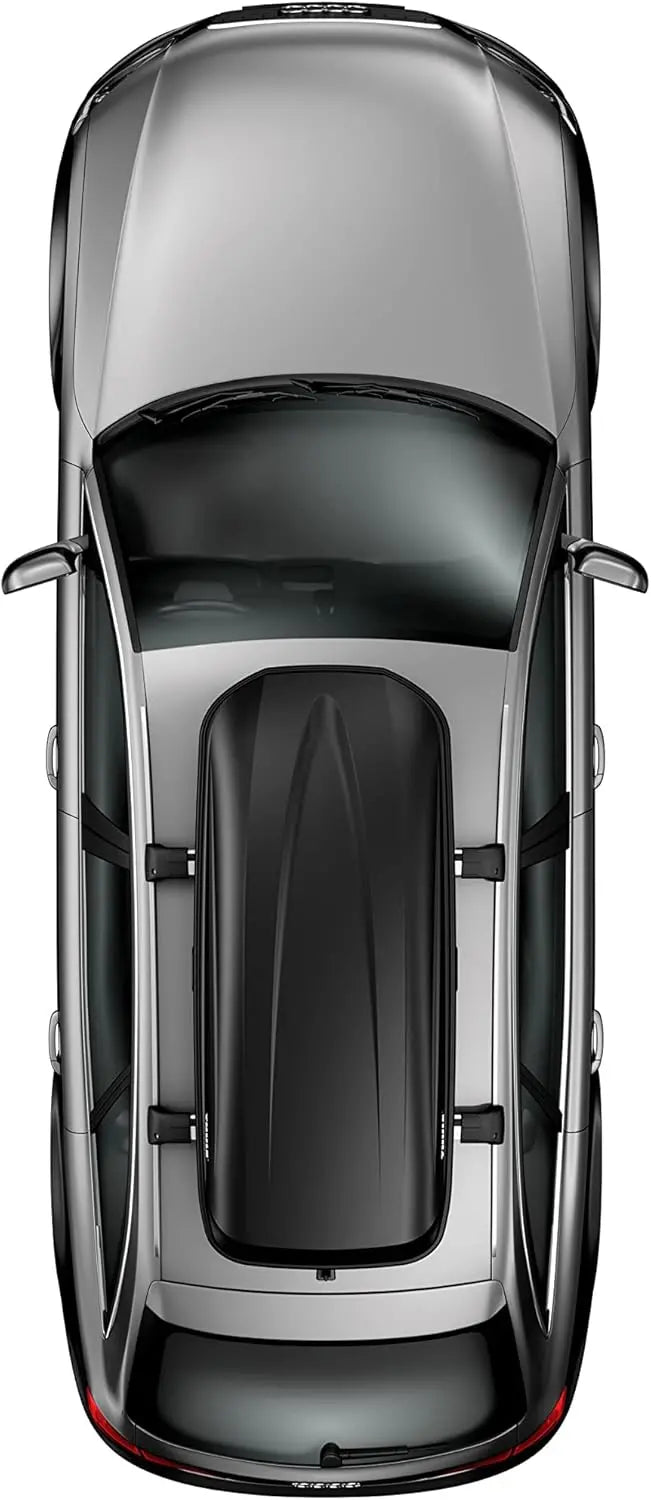 Thule Pulse Large Rooftop Cargo Box – Sleek Black Aerodynamic Carrier for SUVs and Vehicles