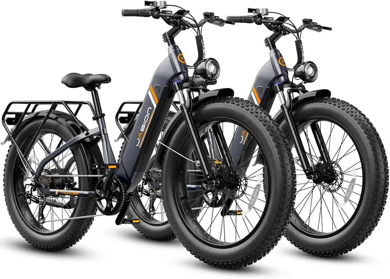 Thunder 1500W Electric Fat-Tire Bike — 30+ MPH Top Speed, 80-Mile Range, Hydraulic Disc Brakes
