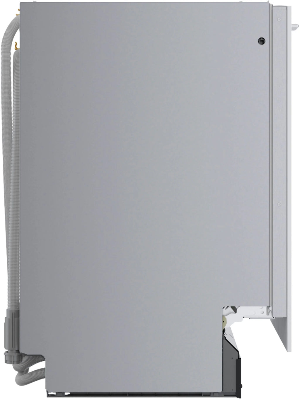 Bosch - 800 Series 18" Top Control Smart Built-In Dishwasher with 3rd Rack and 44 dBA - Custom Panel Ready