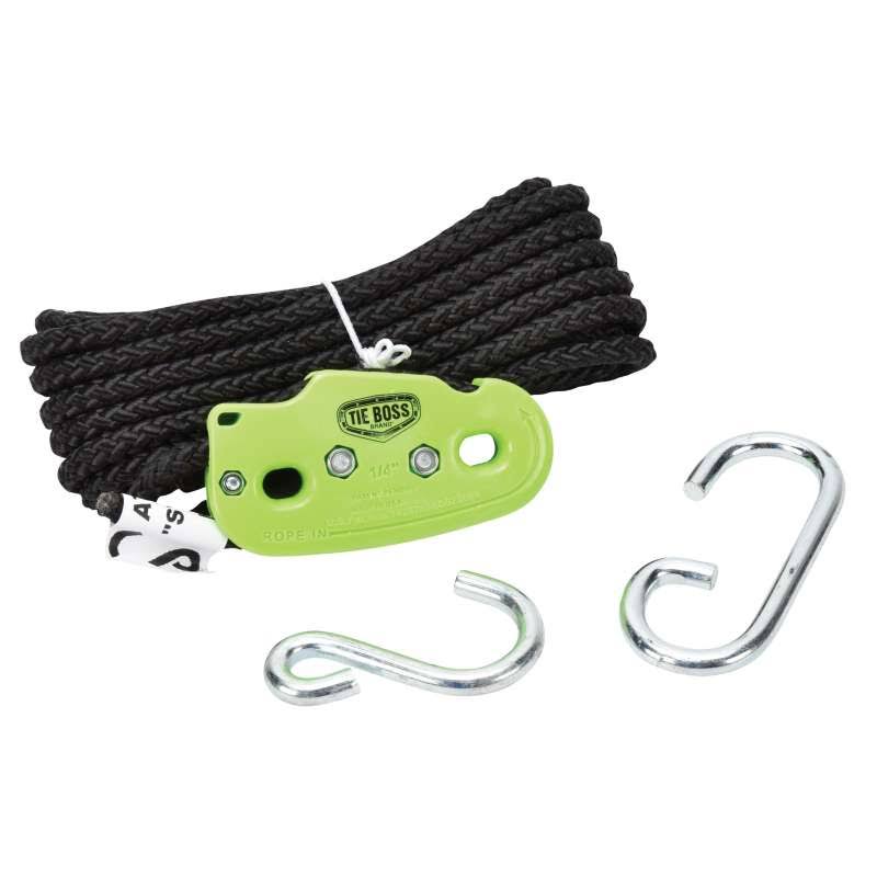 Tie Down, Rope - Tie Boss - RTB1412GRN