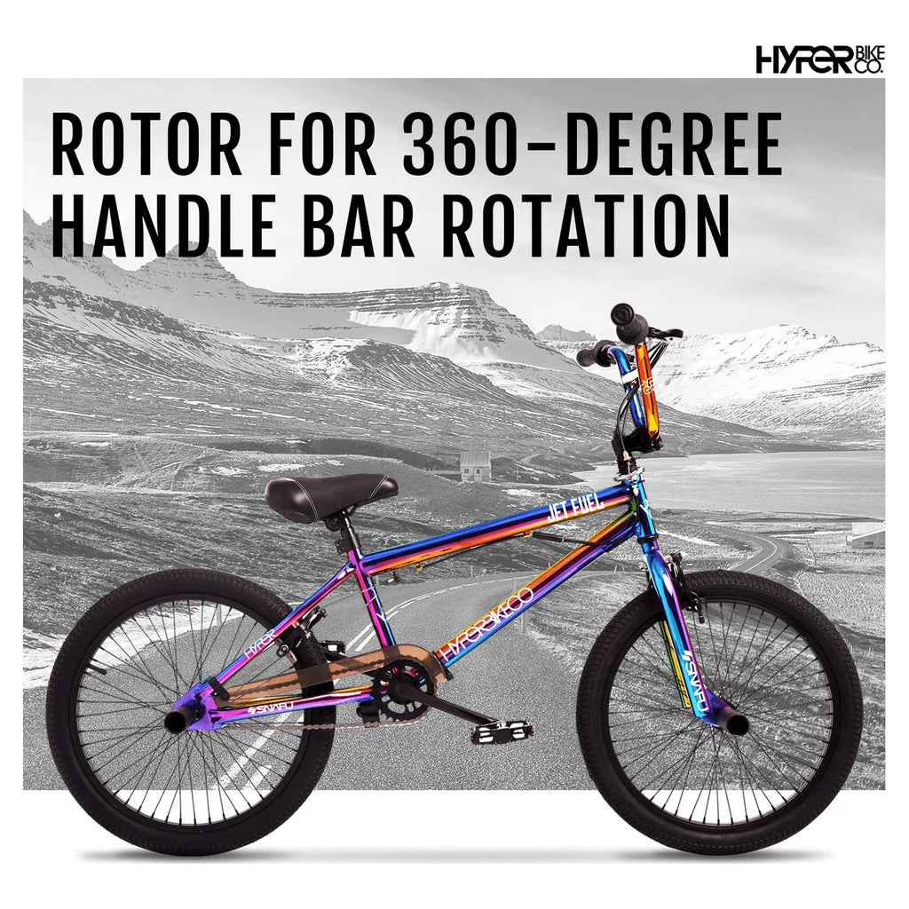 20" Hyper Bicycles Jet Fuel BMX Bike, 20" Wheels, Kids Ages 8 - 13 Years