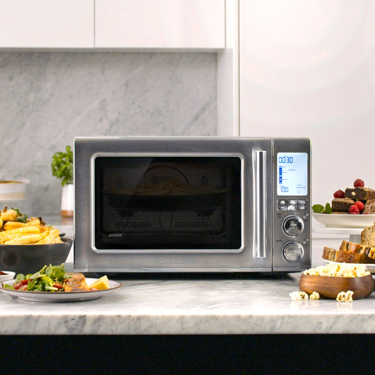 Breville BMO870BSS1BUC1 - 1.1 Cu. Ft. Convection Microwave