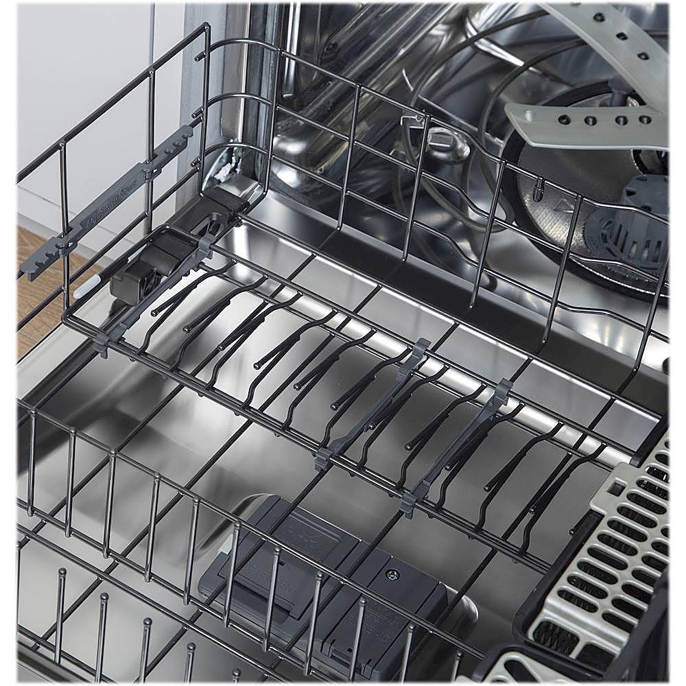 Café - 24" Top Control Tall Tub Built-In Dishwasher with Stainless Steel Tub - Stainless steel