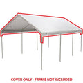 King Canopy 12 ft x 20 ft White Drawstring Cover