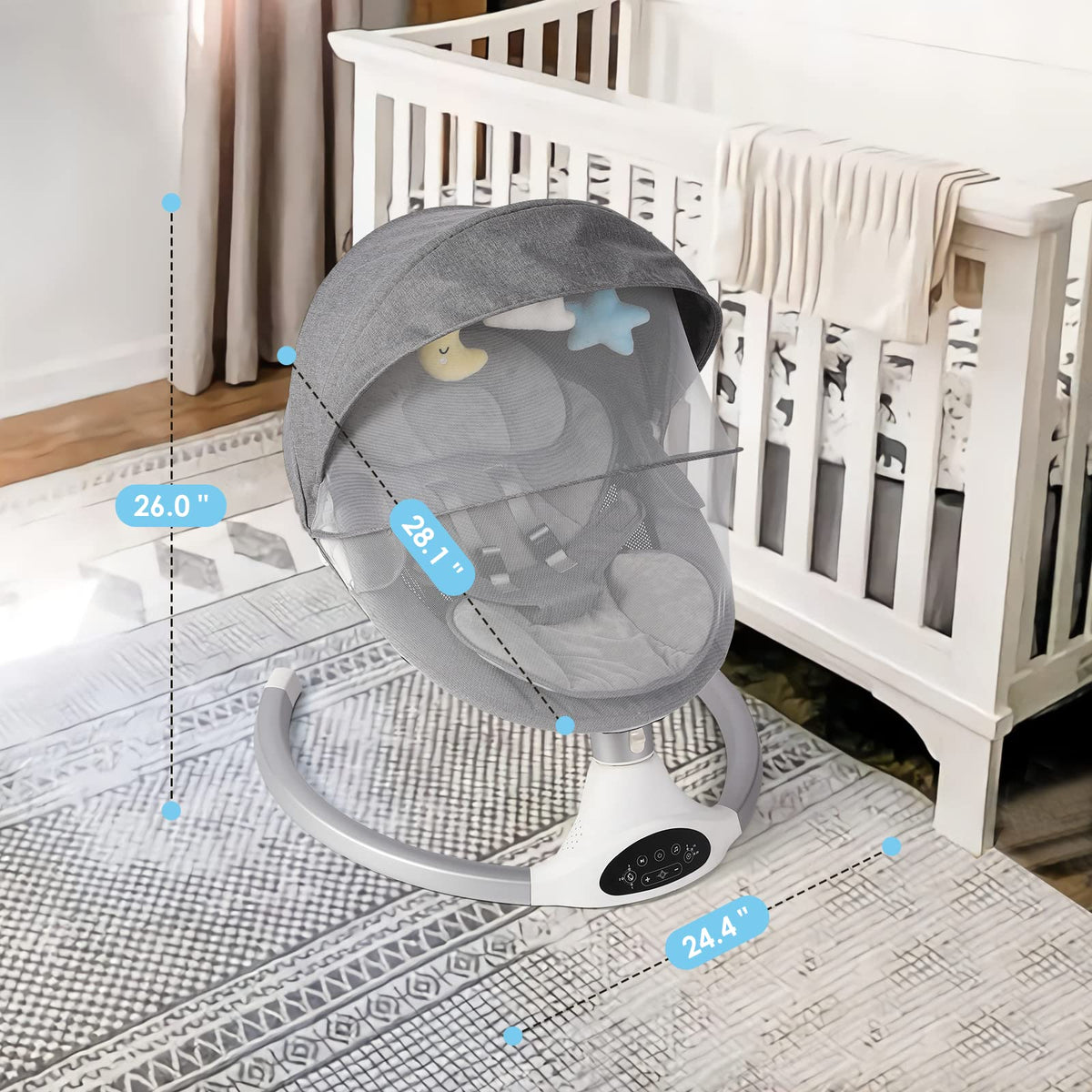 Infants Harness Bluetooth Support Lullabies