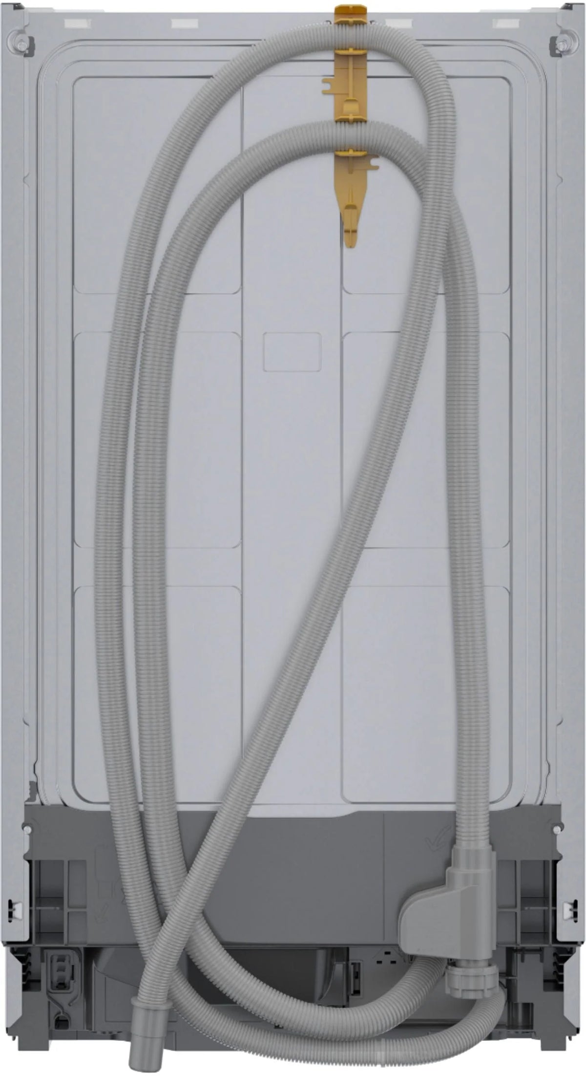Bosch - 800 Series 18" Front Control Smart Built-In Stainless Steel Tub Dishwasher with 3rd Rack, 44 dBA - Stainless steel