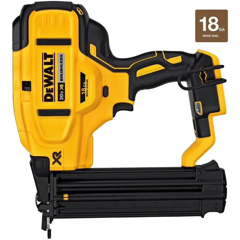 DEWALT 20V MAX XR Cordless Brad Nailer (Bare Tool)