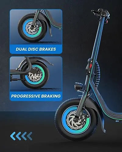 URBANMAX C1 Electric Scooter – 450W Motor, Detachable Seat, 22-Mile Range