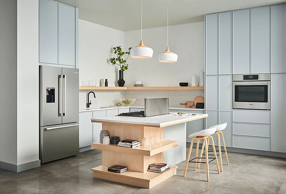 Bosch - 800 Series 30" Telescopic Downdraft System - Stainless steel