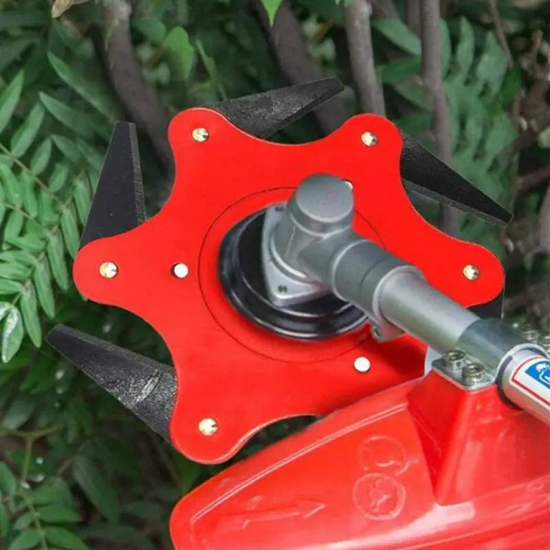 STIHL-Compatible 6-Tooth Grass Trimmer Head – Heavy-Duty Replacement Cutting Attachment