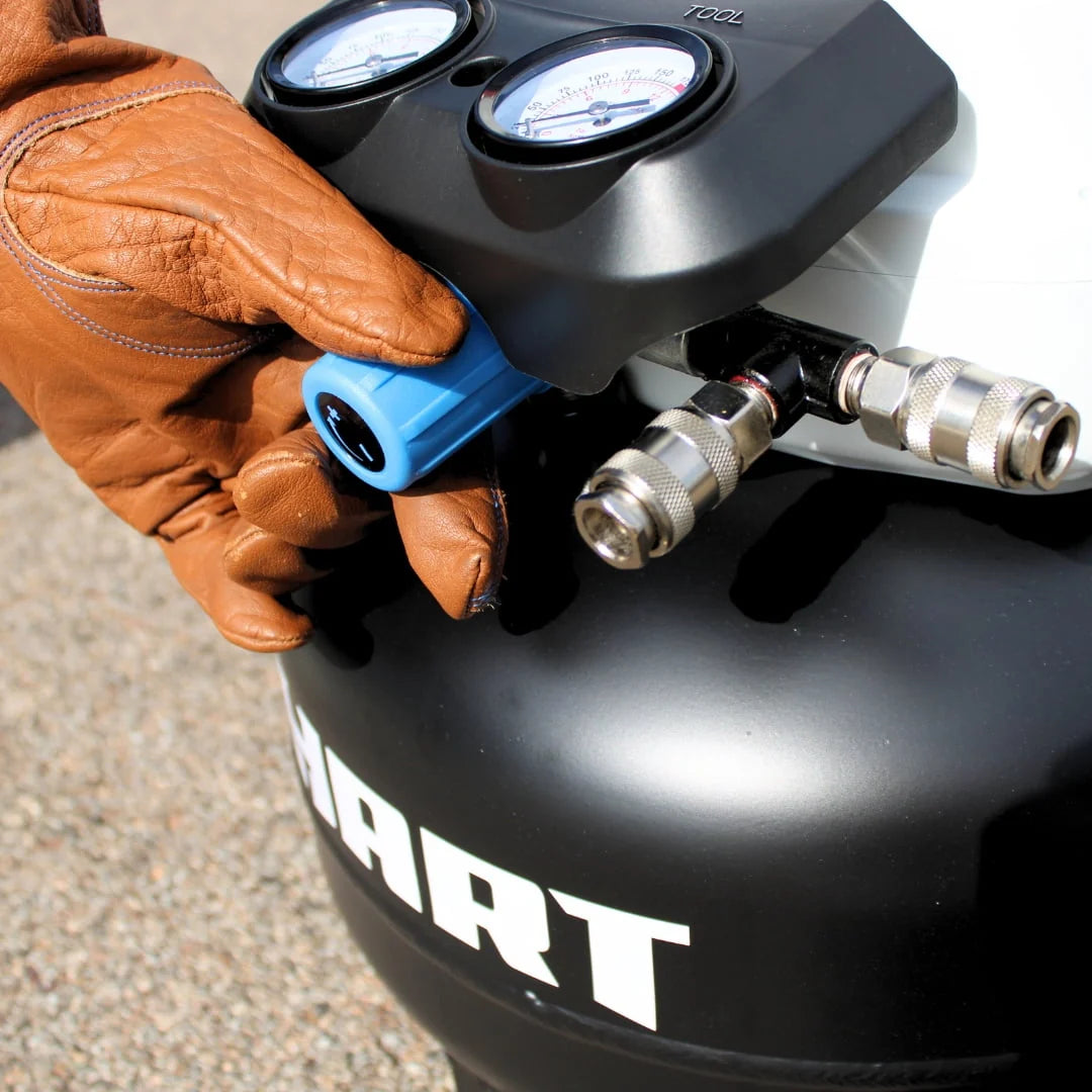 Hart 6 Gallon 1.5 HP Pancake Air Compressor