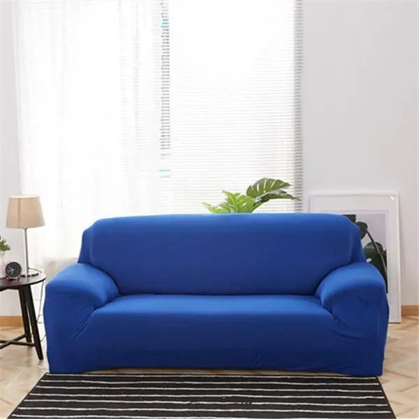 Universal Stretch-Fit Sofa Cover – Non-Slip Fabric Protector for All Upholstery Types