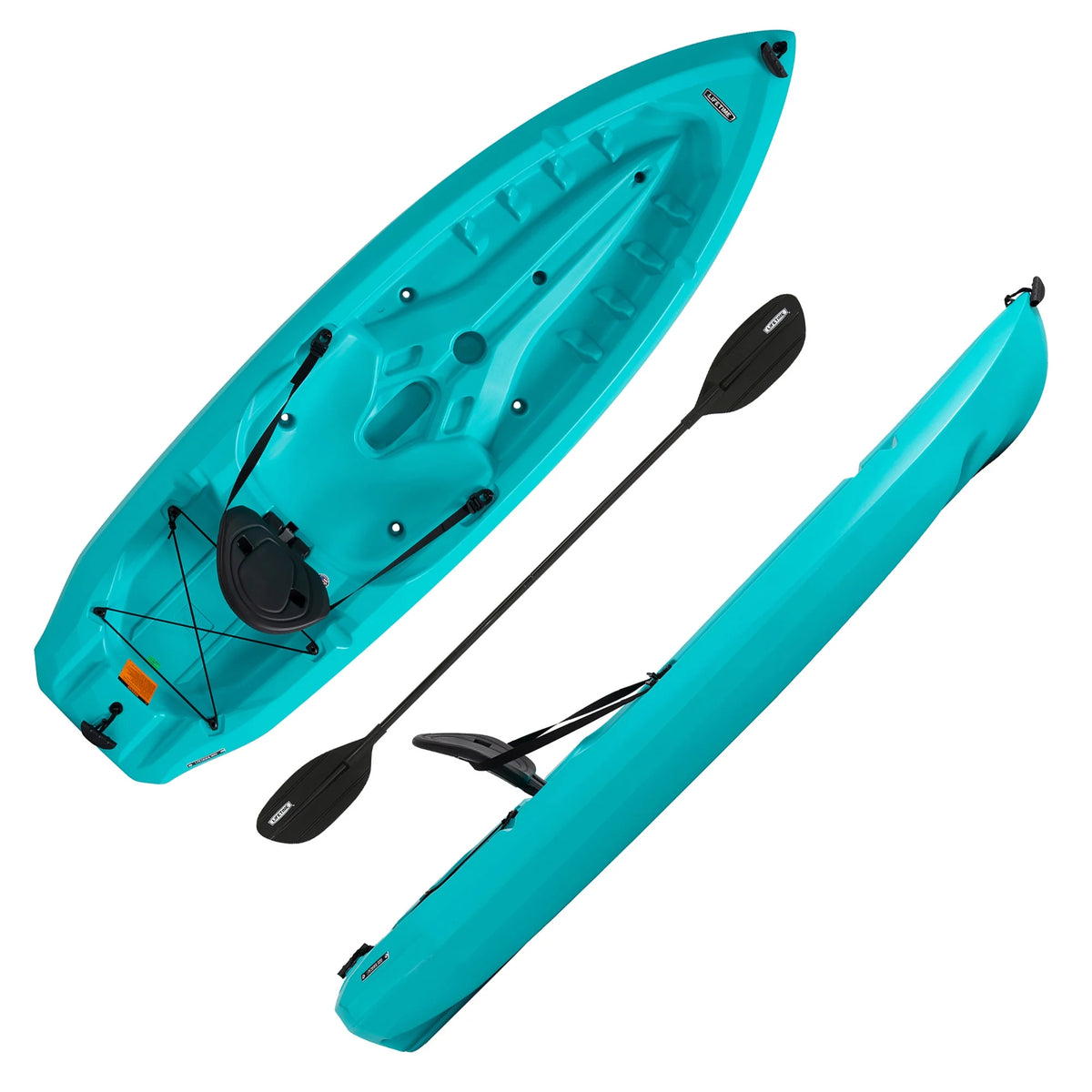Lifetime Daylite 8 Ft Sit - on - Top Kayak, Red (90775)