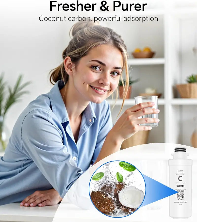 Stokk Countertop Reverse Osmosis Water Filter – TDS & PFAS Reduction System, Compact RO Purifier