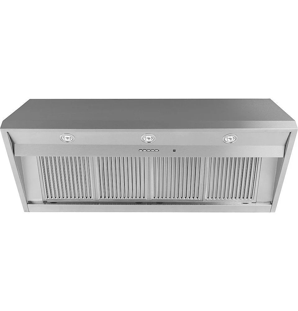 GE Profile - 48" Externally Vented Range Hood - Stainless steel
