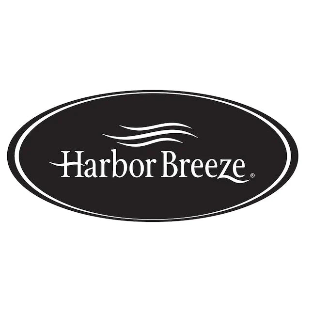 Harbor Breeze Beach Creek 44-in Brushed Nickel LED Indoor Downrod or Flush Mount Ceiling Fan with Light Remote (3-Blade)