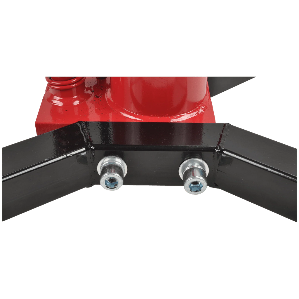 FGJQEFG Transmission Jack 1100Lbs 2 Stage Hydraulic High Lift Vertical Telescopic 34" - 68" Adjustable Height with Foot Pedal Wheels