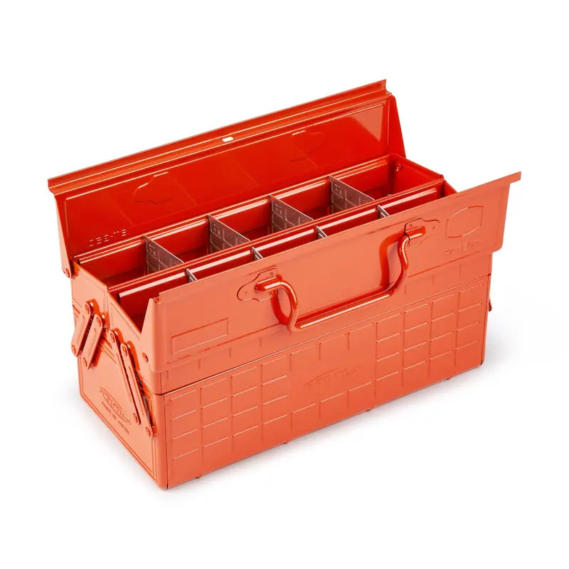 Toyo ST-350 Industrial Tool Box – Burnt Orange Finish