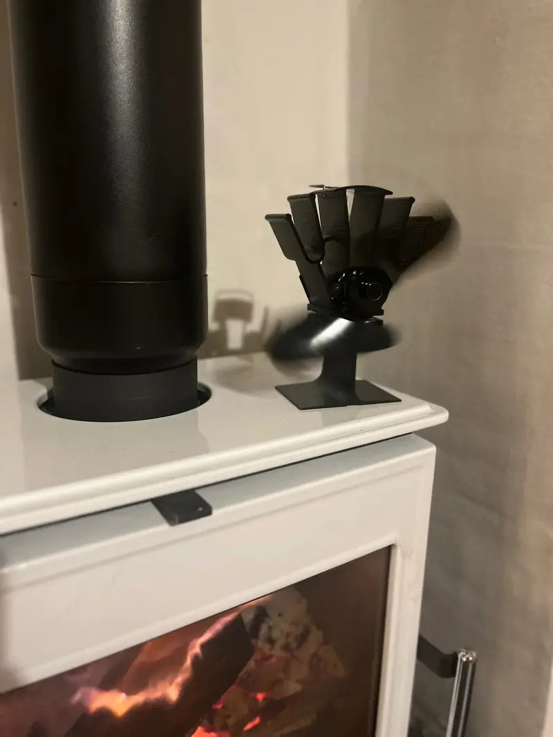 The Tortoise Heat-Powered Stove Fan – Silent, Eco-Friendly Air Circulator for Wood or Gas Stoves