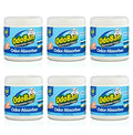 OdoBan Solid Odor Absorber Eliminator for Home and Small Spaces, Fresh Linen Scent, 14 Ounces Each, 6-Pack
