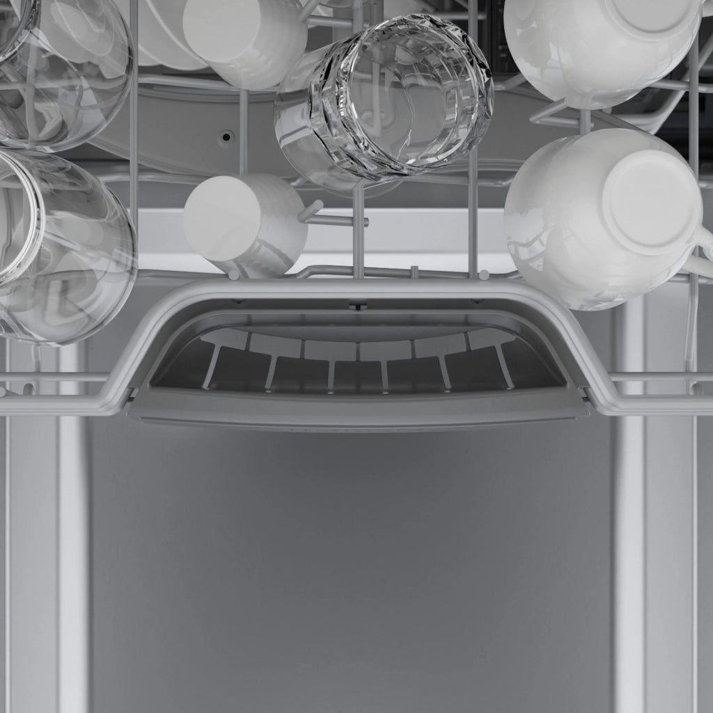 Bosch - 800 Series 18" Front Control Smart Built-In Stainless Steel Tub Dishwasher with 3rd Rack, 44 dBA - Stainless steel