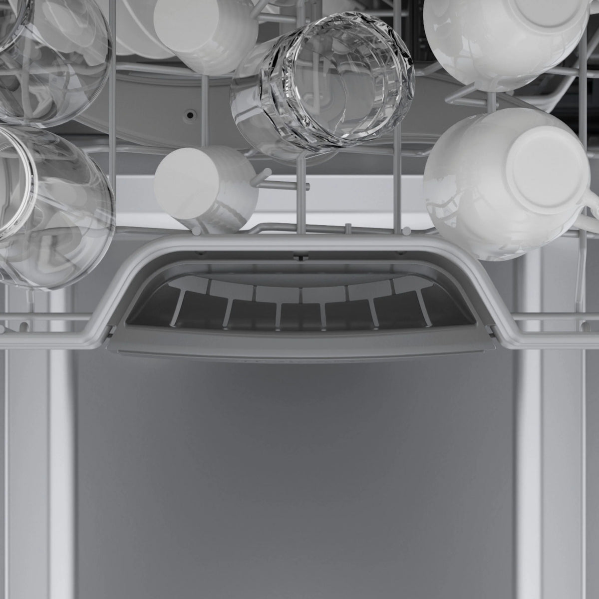 Bosch - 800 Series 18" Front Control Smart Built-In Stainless Steel Tub Dishwasher with 3rd Rack, 44 dBA - Stainless steel