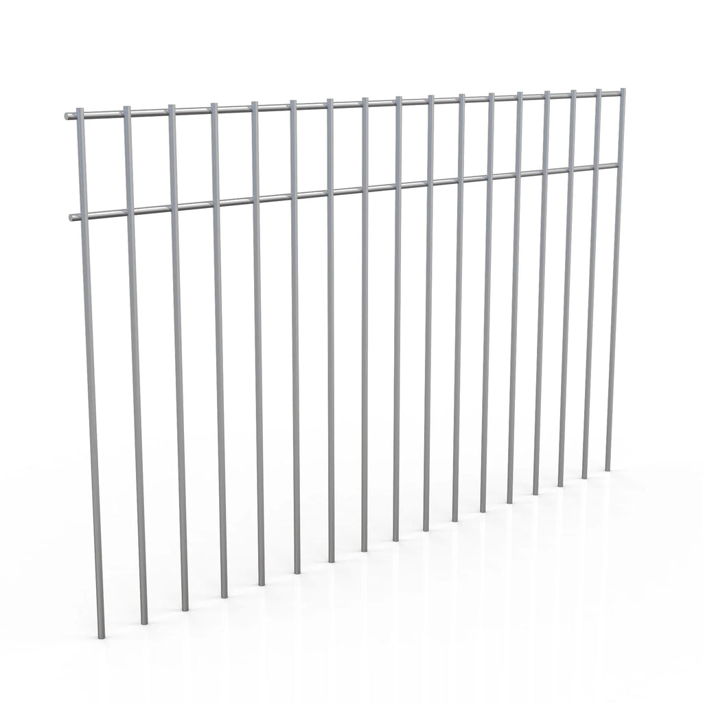 Dig Defence 5 Pack No-Dig XL Animal Barrier Fence for Max Protection 15" L x 24" W Galvanized Steel