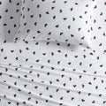 Woolrich - Cotton Flannel Sheet Set - Full - Black/White Scottie Dogs